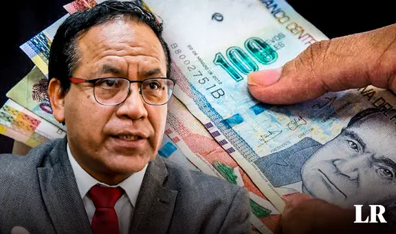 Roberto Sánchez devuelve bono de S/9.900 y dice que es "por razones de ética y política"