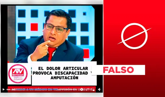 Ministro de Salud no impulsa en TV "crema curativa" contra el dolor articular: el video es falso