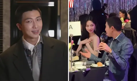 RM de BTS y Karina de aespa disfrutaron buenos momentos en un evento en Corea: ¿qué pasó?