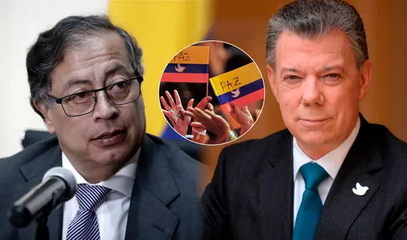 Juan Manuel Santos arremete contra Gobierno de Petro por proceso de paz con las disidencias de las FARC