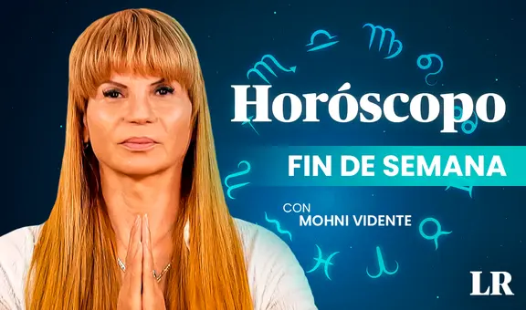 Horóscopo fin de semana de Mhoni Vidente: descubre tu destino para el 25 y 26 de noviembre