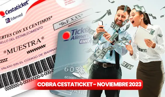 Cestaticket para trabajadores del MPPE: cobra HOY el nuevo monto del bono de alimentación