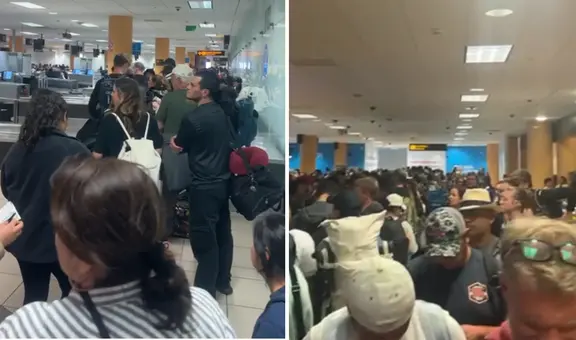Aeropuerto Jorge Chavez: se reporta caída en el sistema de Migraciones