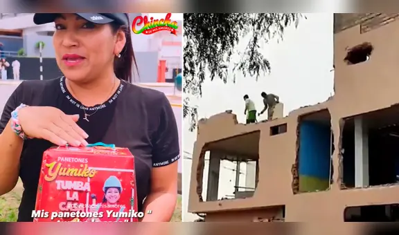 Peruana que demolió su casa asombra con nuevo negocio de Navidad: "Panetones Yumiko Tumba la Casa"