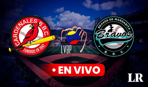 Cardenales vs. Bravos EN VIVO: ¿a qué hora y dónde ver el juego GRATIS por la LVBP 2023-24?