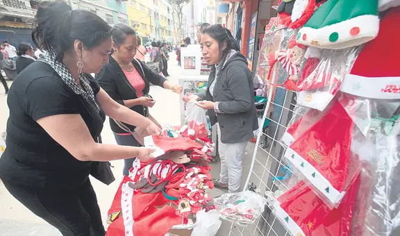 Ventas por Navidad y Año Nuevo retrocederían cerca de 30%