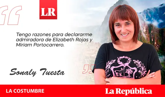 Elizabeth y Miriam, por Sonaly Tuesta