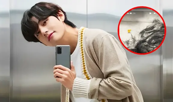 Taehyung, de BTS, hizo llorar a fans con foto en la peluquería, pero fue un engaño: ¿qué pasó?