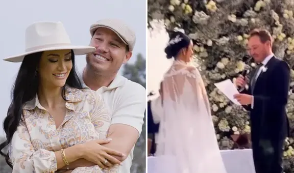 George Forsyth y Sonia La Torre se casaron en lujosa boda: así fue la romántica ceremonia