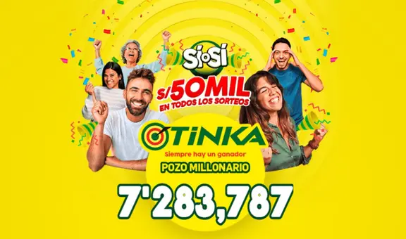 Pozo Millonario EN VIVO: últimos resultados de La Tinka, boliyapa, sí o sí y más hoy, 26 de noviembre