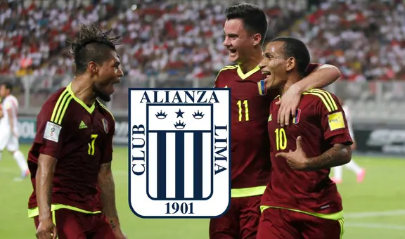 Alianza Lima tendría en la mira a futbolista de la selección venezolana que le anotó golazo a Perú