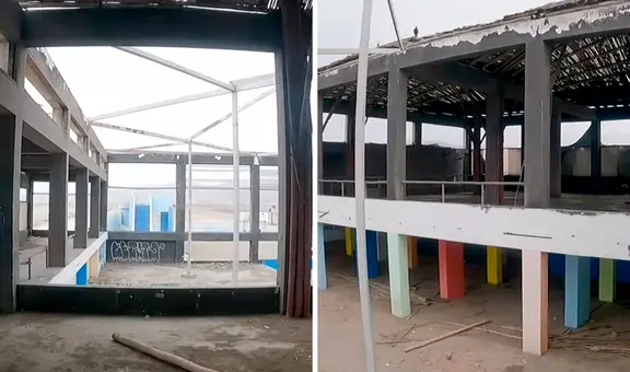 La enorme y abandonada discoteca en el balneario de Ventanilla: ¿qué pasó con el local de diversión?