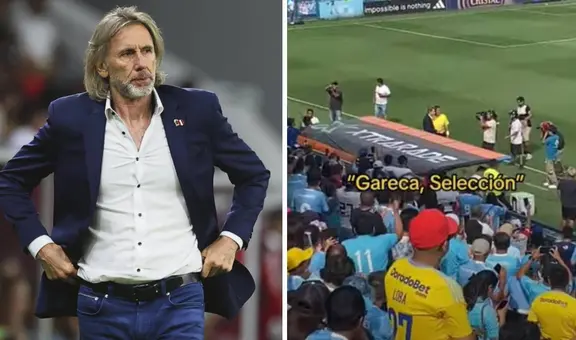 Hinchas piden a Ricardo Gareca que reemplace a Juan Reynoso en Perú: "Gareca selección"