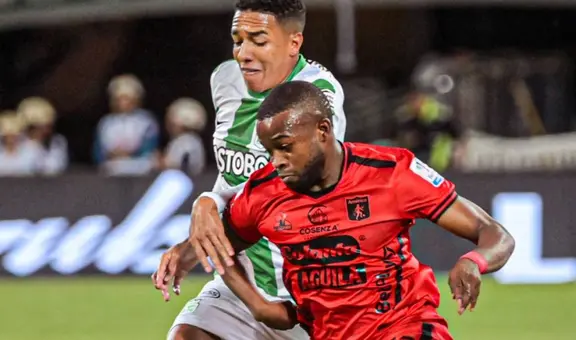 Atlético Nacional venció 1-0 a América de Cali por el cuadrangular de la Liga BetPlay