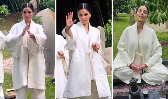 Luciana Fuster sorprende con su talento para el kung-fu y técnicas de meditación en Vietnam