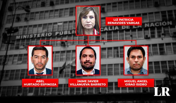 Patricia Benavides: este es el organigrama de la presunta red criminal que lideraría desde la Fiscalía
