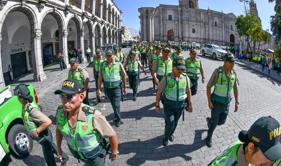 Índice de delincuencia se redujo en un 50% en Arequipa, según PNP