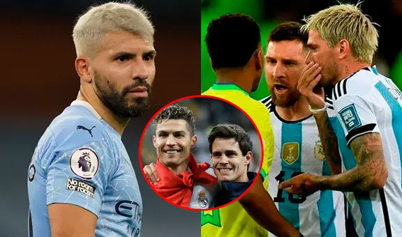 Sergio Agüero arremetió contra periodista español: “Es el chupamedias de Cristiano Ronaldo”