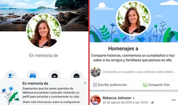 ¿Cómo pedir a Facebook que el perfil de un familiar fallecido se vuelva una cuenta conmemorativa?