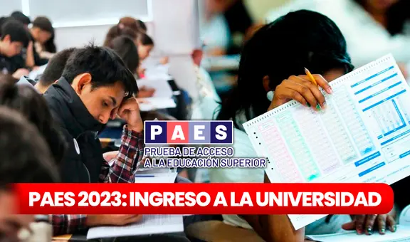 ¿A qué hora se da la PAES 2023 HOY y qué debo llevar?