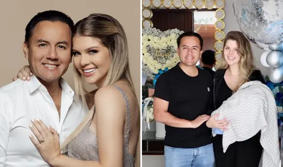 Brunella Horna recibió tierna sorpresa de Richard Acuña tras volver a casa con su bebé: "Te amamos"