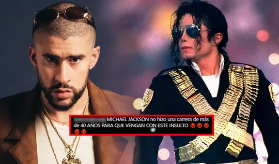 Bad Bunny es nombrado como el nuevo 'Rey del pop' y usuarios 'estallan': "¿Esto es un chiste?"