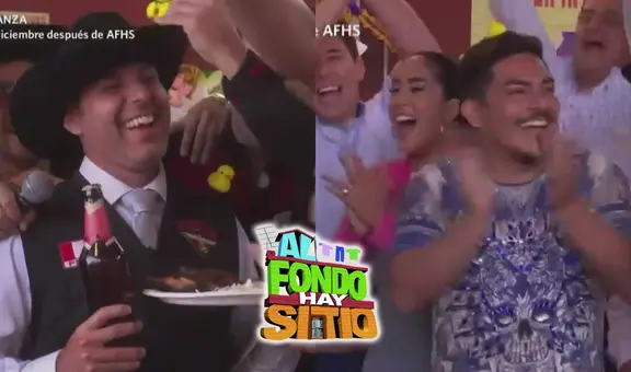 ‘Al fondo hay sitio’: Joel y ‘Patty’ convencieron a inspector de no clausurar su pollada profondos