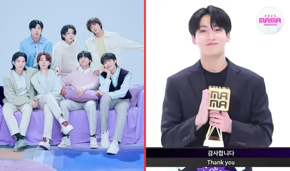 BTS ganó en los MAMA Awards 2023 como ícono mundial del año: Jungkook sorprendió en los premios