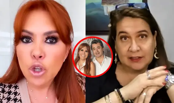 Magaly Medina responde tras advertencia sobre su esposo: “Me casé por bienes separados”