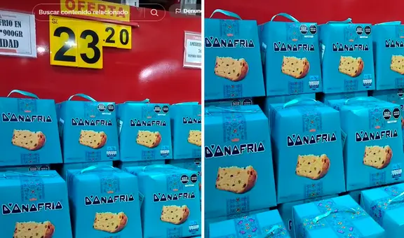 Peruano ve panetones en oferta, pero se queda sorprendido por la fecha de vencimiento: "No llega a Navidad"