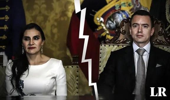 Vicepresidenta de Ecuador afirma distanciamiento con Noboa y pide diálogo: "No abandono el barco"
