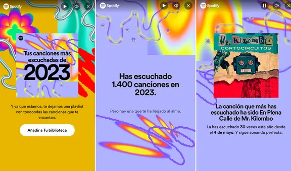 Spotify Wrapped 2023: ¿cómo conocer tus canciones y artistas más escuchados del año?