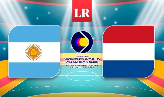 Argentina vs. Países Bajos EN VIVO: ¿a qué hora y dónde ver a la Garra por el Mundial de Handball Femenino 2023?