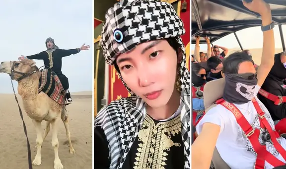 Coreano en PERÚ visita Ica y se enamora de la laguna Huacachina: “Se parece a DUBÁI”