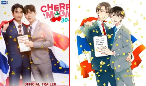 ‘Cherry Magic TH’ de Tay y New, versión Tailandesa: ¿cuándo se estrena la serie BL?