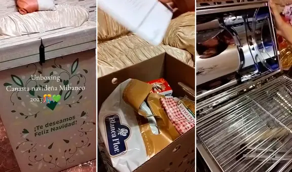 Peruana muestra canasta navideña de Mi Banco y usuarios reaccionan: “Quiero ver el de Caja Huancayo”