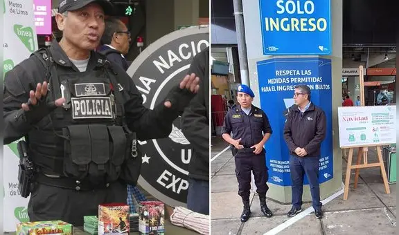 Línea 1: ¿qué objetos están prohibidos llevar en el Metro de Lima durante las fiestas navideñas?