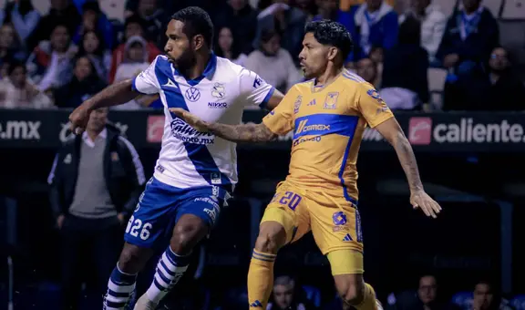 ¡No se sacaron ventaja! Puebla empató 2-2 con Tigres UANL por los cuartos de final de la Liguilla MX