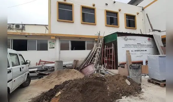 Instalación de equipos en espera por retraso de obra de hospital de Chiclayo