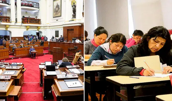 Congreso ratificó ley de nombramiento automático para docentes interinos