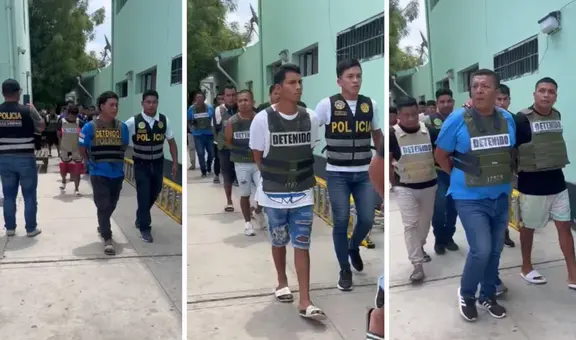 Tumbes: cae red criminal  integrada por policías y liderada por encarcelado