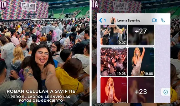 Roba iPhone tras concierto de Taylor Swift y devuelve fotos a su dueña: “El ladrón era swiftie”