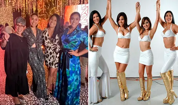 Tula Rodríguez, Maricarmen Marín y Magdyel Ugaz se reencuentran y reviven a 'Las vírgenes de la cumbia'