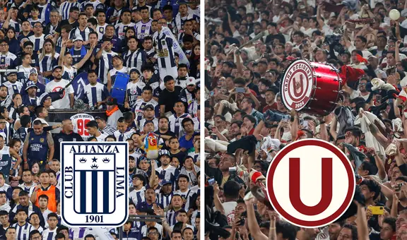 ¿Alianza Lima o Universitario? Encuesta revela qué equipo tiene más hinchas en el Perú