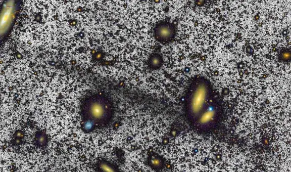 Astrónomos descubren un río de estrellas gigante que fluye entre galaxias