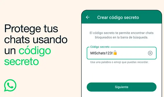 WhatsApp incluye el 'bloqueo de chats' con 'código secreto': así activas esta nueva función