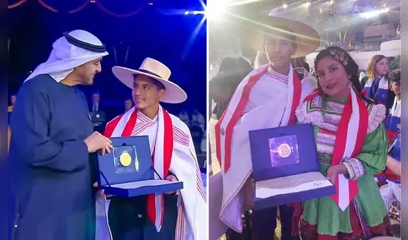 ¡Orgullo trujillano! Escolares ganan premio en Emiratos Árabes Unidos: ¿qué proyecto presentaron?