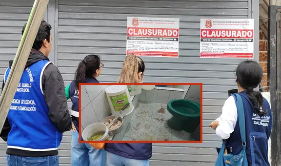 Clausuran panadería de Trujillo que preparaba panetones en el baño y con presencia de insectos