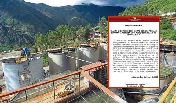 Mineros ilegales asesinan a 9 trabajadores de minera La Poderosa en La Libertad