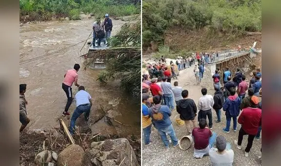 Gobernador de Cajamarca, Roger Guevara, se salva de morir tras ser arrastrado por río en Cutervo